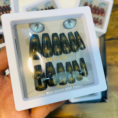 PINK KEY NAILS 12 PCS SET | قطعة 12 – KEY PINK مجموعة أظافر