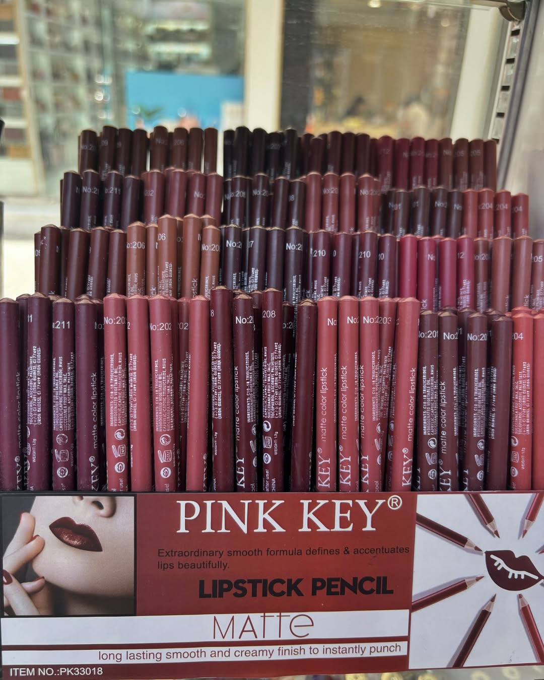 PINK KEY LIP LINER / LIP PENCIL | / الشفاه تحديد قلم KEY PINK قلم الشفاه